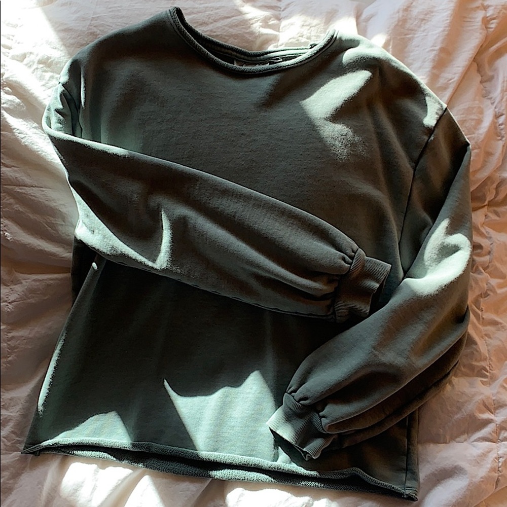Universal Threads muted teal sweater